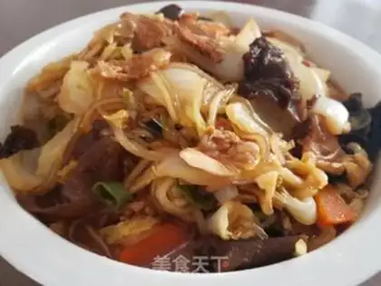 Make "Big cabbage with a bouquet of pork" step 8