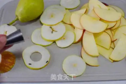 Make Pear with wine step 1