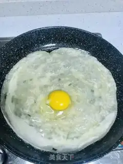 Make Egg pancake step 2