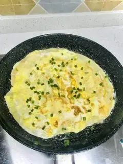 Make Egg pancake step 4