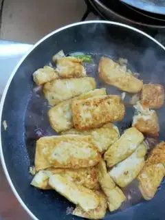 Make Fried tofu step 7