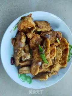 Make Fried tofu step 8