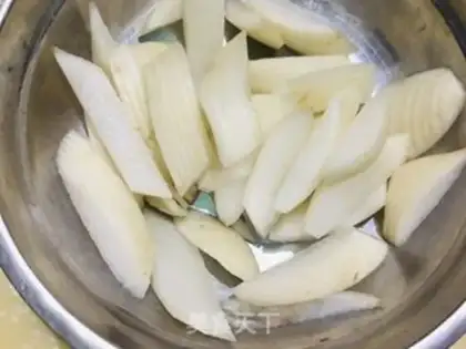 Make The radish step 0