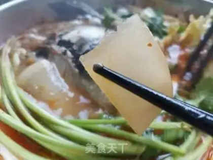 Make radish fish head step 9