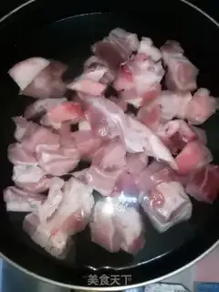 Make Scorch lamb radish soup step 0