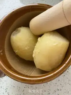 Make Potato mushrooms step 1
