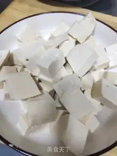 Make Meat and tofu step 0