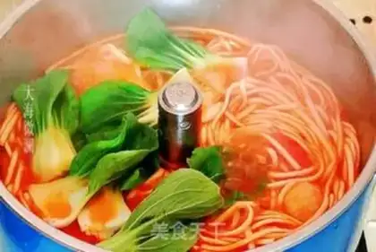 Make Tomato noodle step 5
