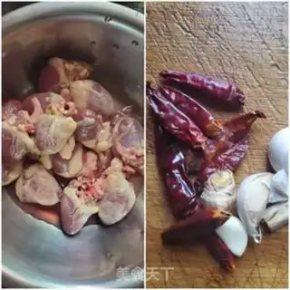 Make ♪ Dry the duck heart ♪ step 0