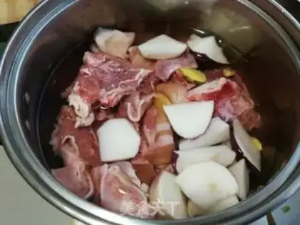 Make Lamb stew step 1