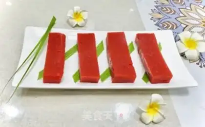 Make A mountain cake step 13