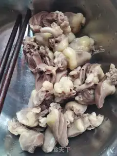 Make ♪ Dry the duck heart ♪ step 2
