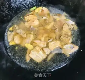 Make Pork liver and tofu melon step 4