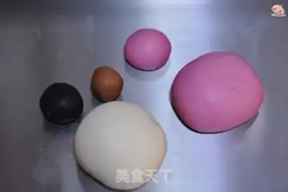Make Cow rolls step 1