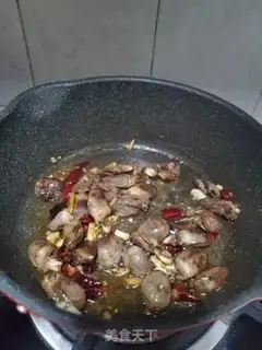 Make ♪ Dry the duck heart ♪ step 8