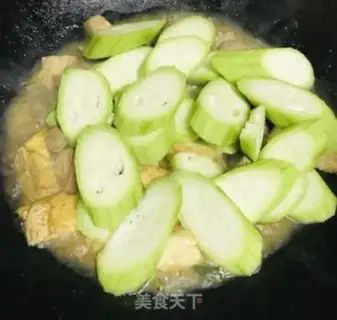 Make Pork liver and tofu melon step 6