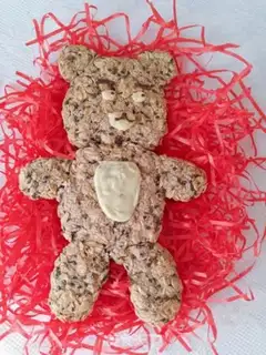 Make oatmeal bear crackers step 9