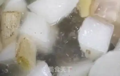 Make radish bone soup step 5