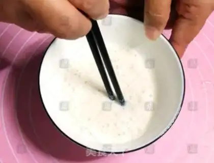 Make Red beans on the snowcap step 0