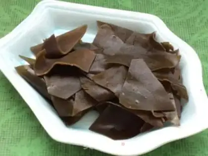 Make The red roasted seaweed step 7