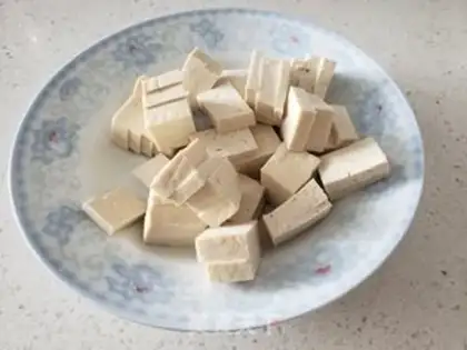 Make Spinach tofu step 0