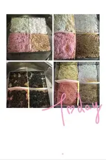 Make Four-colour muffins step 2