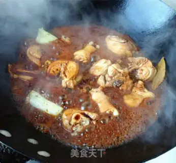 Make Chestnut chicken leg step 5