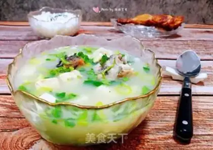 Make Black fish tofu soup step 10