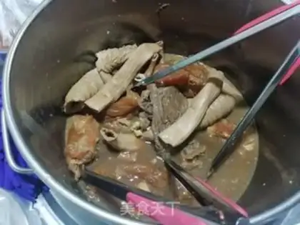 Make radish oxen step 1
