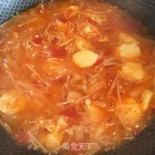 Make Tomato mushroom tofu step 7