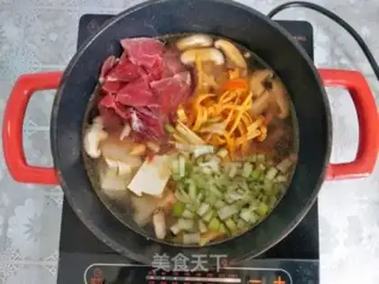 Make Lamb stew tofu step 3