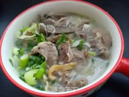 Make Abalone lamb stew step 18