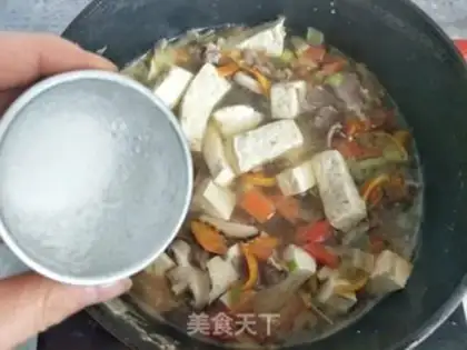 Make Lamb stew tofu step 5