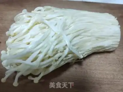 Make Frozen needle mushrooms step 0