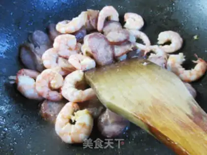 Make Sausage shrimp step 6