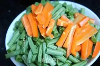 Make Sour bean horns step 1