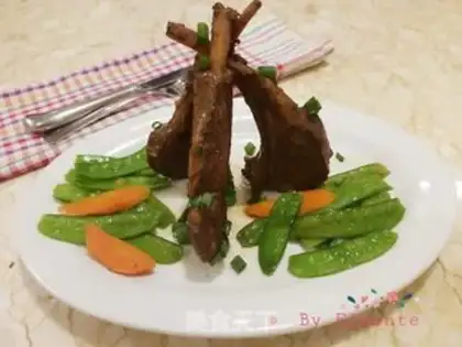 Make Fried lamb chops step 8