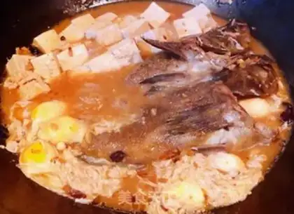 Make Cricket egg tofu, black fish step 7