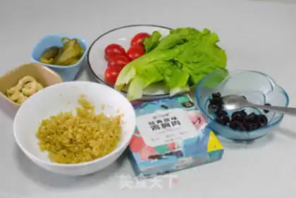 Make Quinoa chicken diet salad step 3