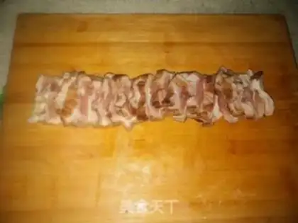 Make The dry bean horn step 7