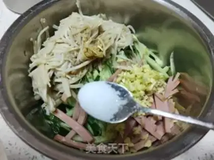 Make Frozen needle mushrooms step 9