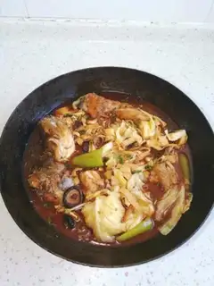 Make Iron pan fish step 11