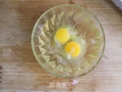 Make "Stealing tofu eggs" step 1