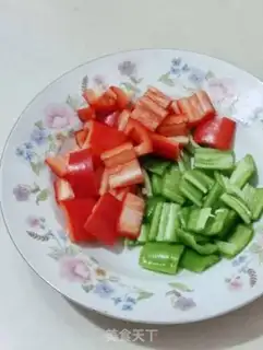 Make Five-coloured chicken step 2