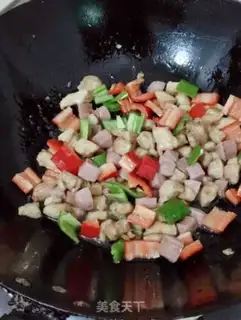 Make Five-coloured chicken step 6