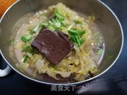 Make Garlic cabbage and tofu step 11