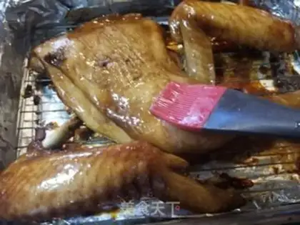 Make Honeyed turkey wings step 8