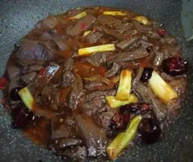 Make Soy sauce and duck blood step 4