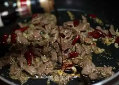 Make Fried beef step 7