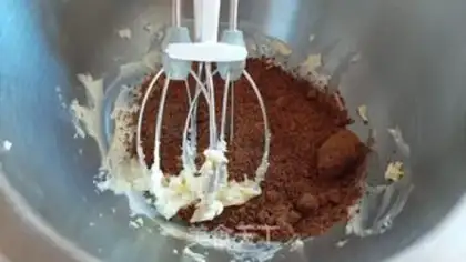 Make Christmas ginger cookies step 1